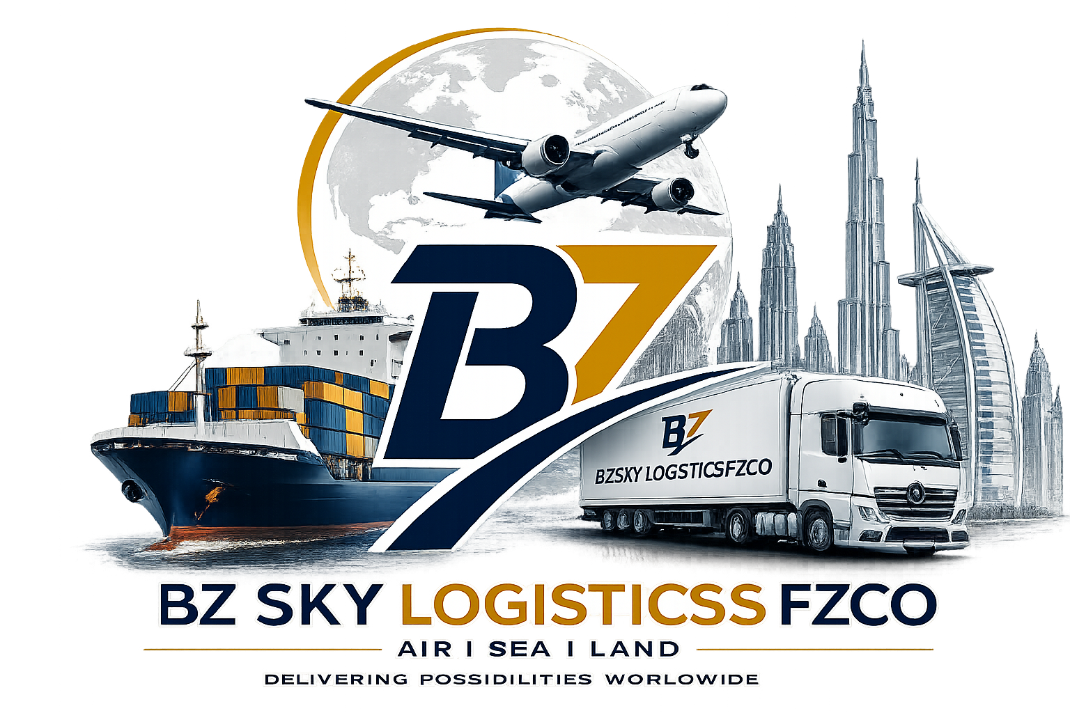 BZSKY LOGISTICS FZCO Logo